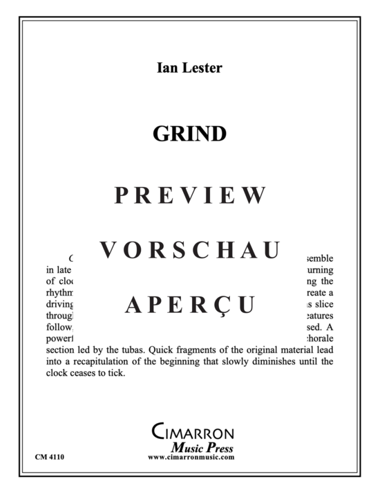 Product gallery: Page 2 of 21 Grind , , (Tuba Quartett EETT)