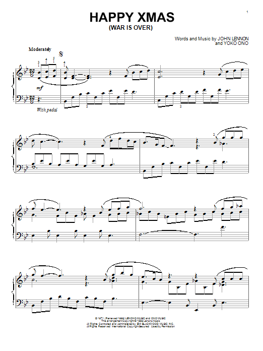 Product gallery: Page 1 of 1 Happy Xmas (War Is Over), John Lennon