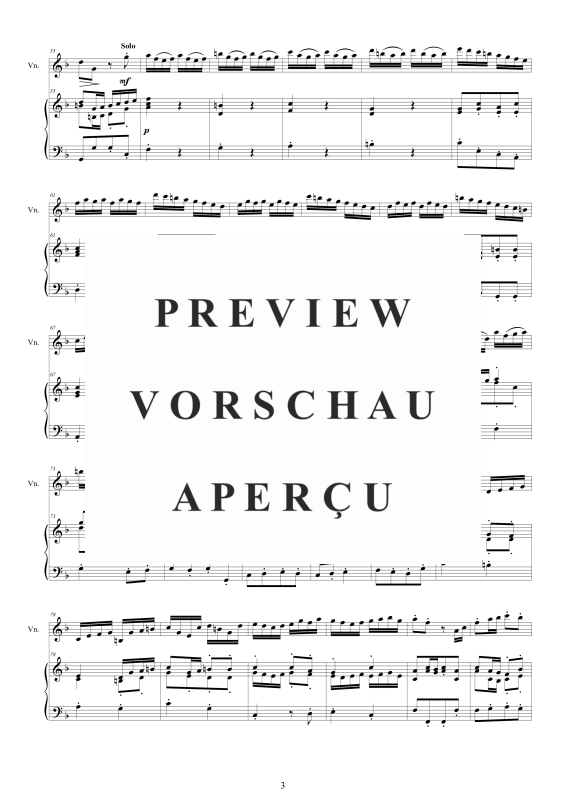 Product gallery: Page 4 of 11 Violin Concerto No.10 in F major Op.9, , Violin and Harpsichord