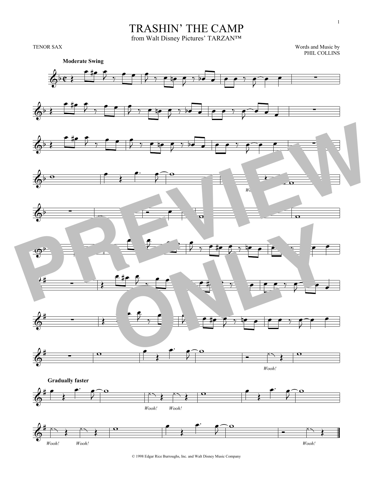 Product gallery: Page 1 of 1 Trashin' The Camp, Phil Collins