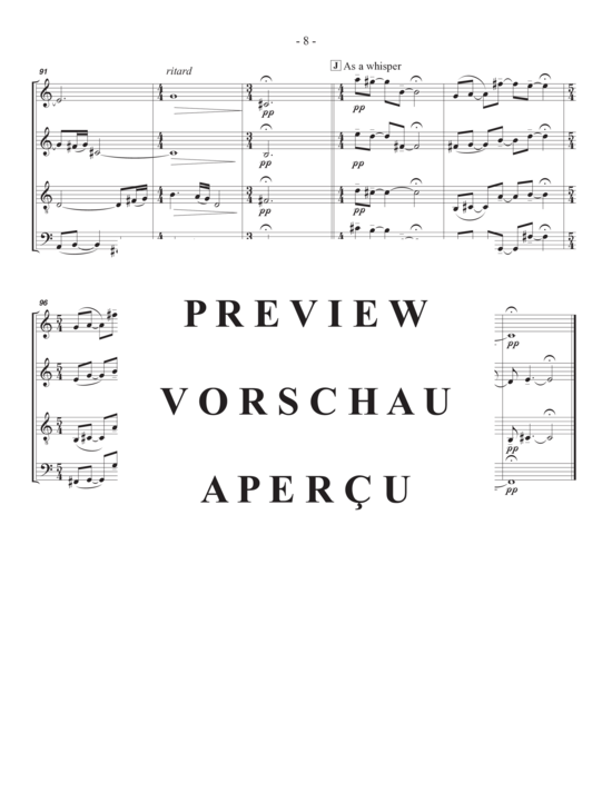 Product gallery: Page 10 of 18 Once More , , (Saxophonquartett SATB)