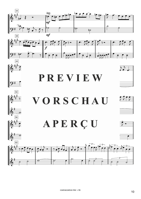 gallery: 8 Jazz Duos, , Klarinette in B und Kontrabass