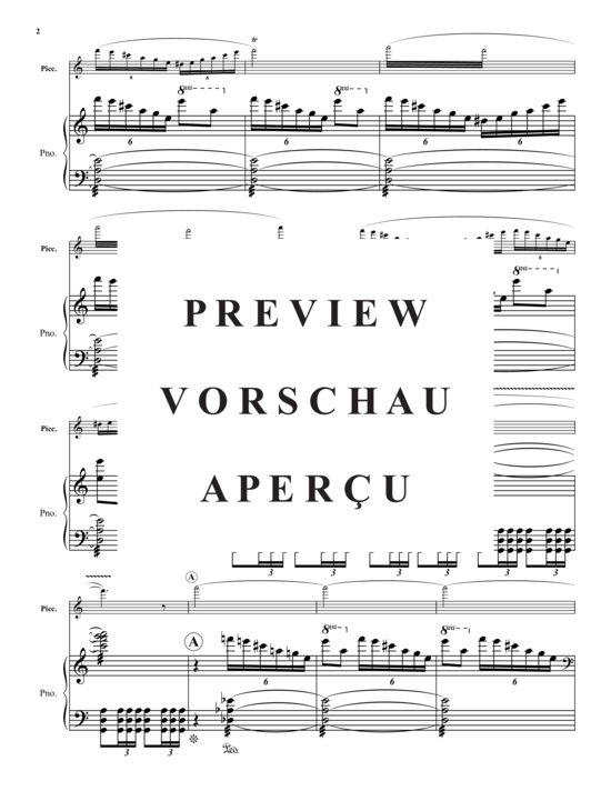 Product gallery: Page 3 of 21 Concerto , , (piccolo flute + piano)