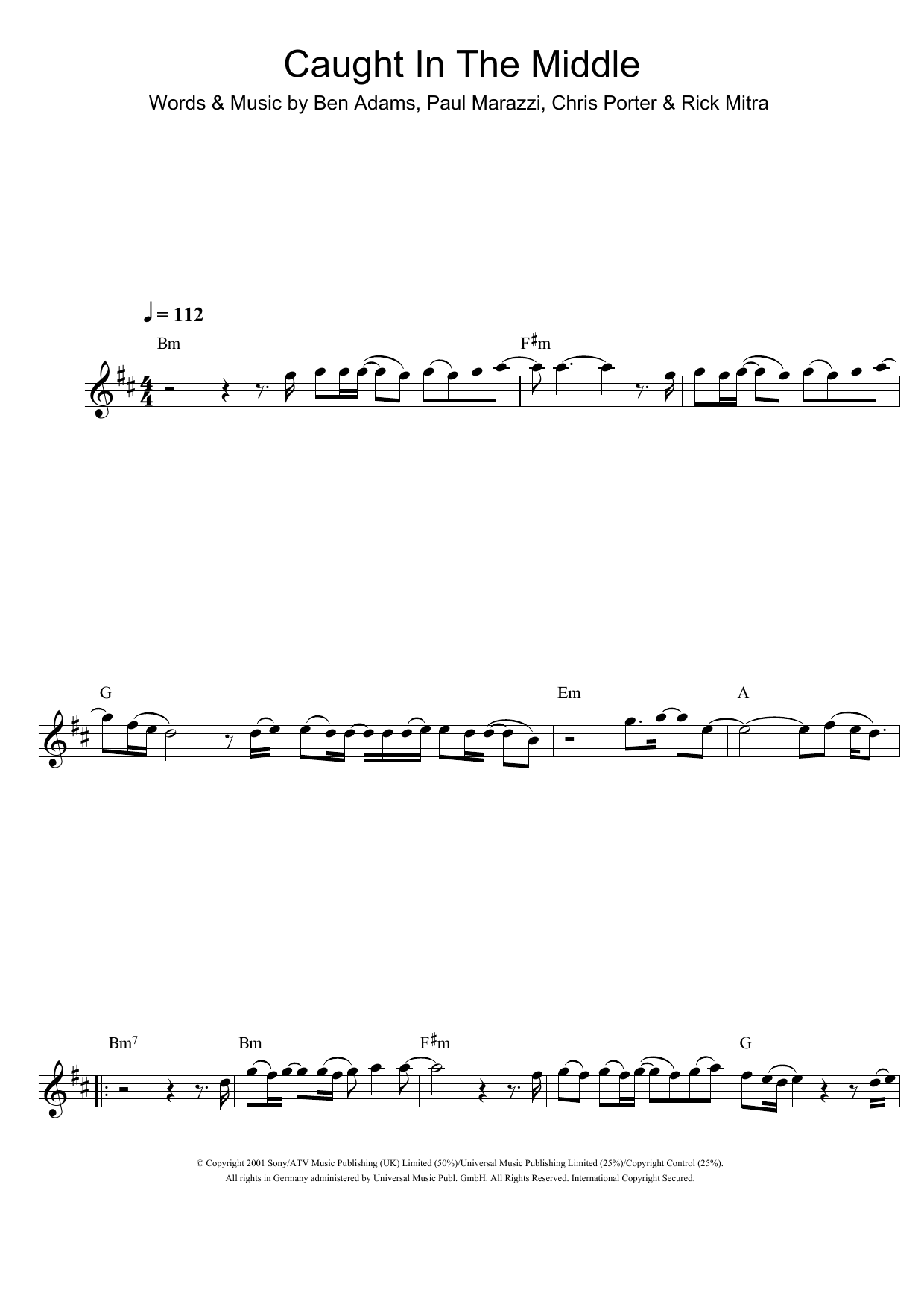 Product gallery: Page 1 of 1 Caught In The Middle, A1