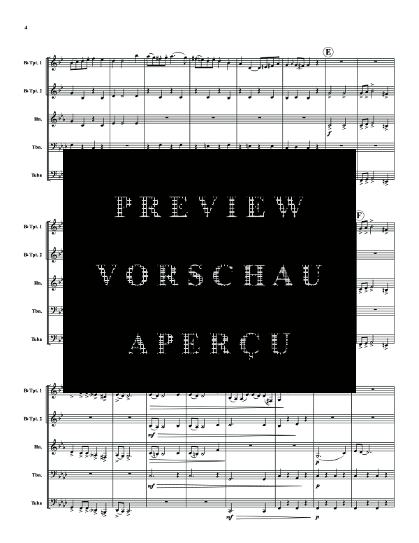 Produktgalerie: Seite 8 von 11 Attila, , (Blechbläserquintett)