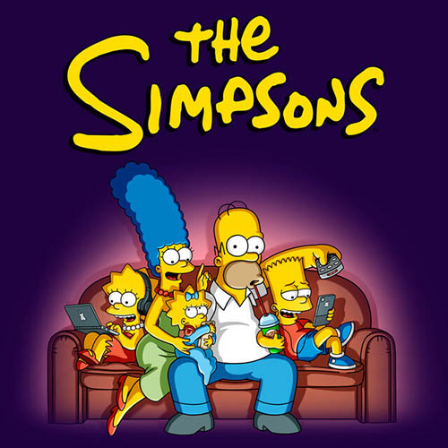 cover: Theme From The Simpsons, Danny Elfman, Klavier