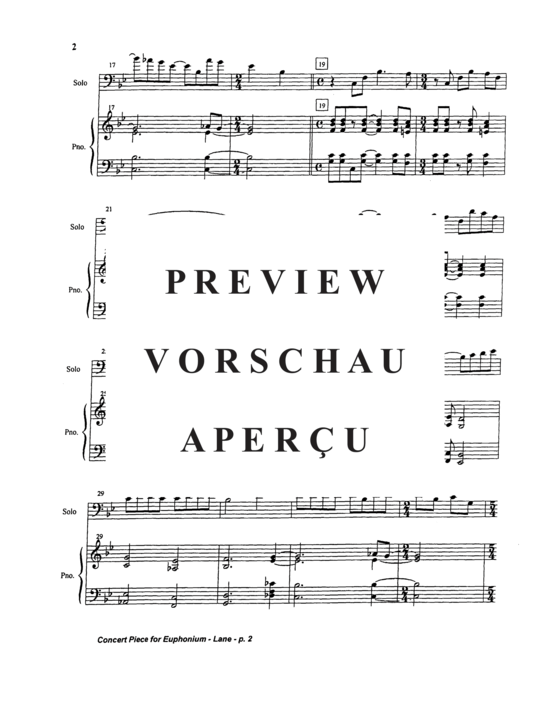 Product gallery: Page 4 of 12 Concert Piece for Euphonium , , (euphonium + piano)