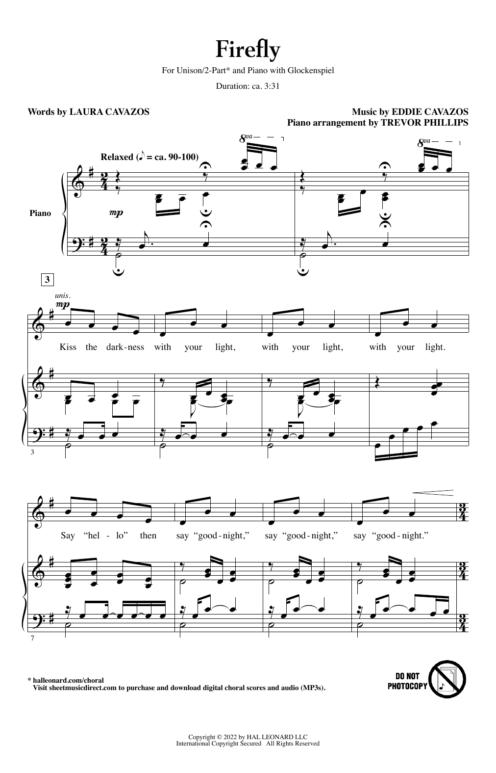 Product picture to: Firefly (arr. Trevor Phillips)