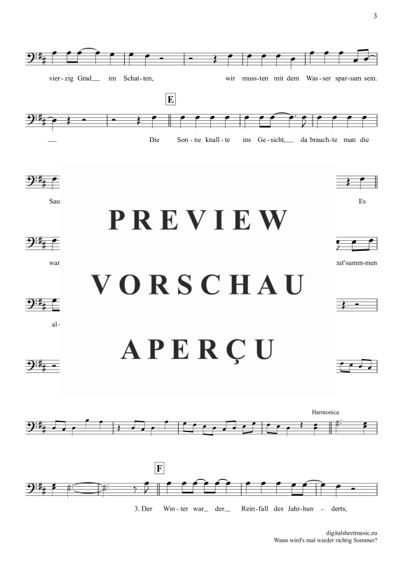 gallery: Wann wird’s mal wieder richtig Sommer , Carrell, Rudi, Posaune / Bariton