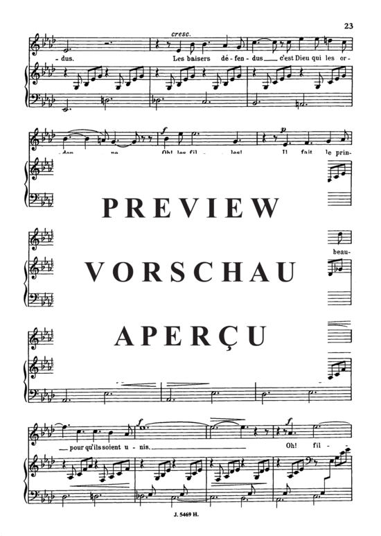 Product gallery: Page 3 of 4 Chanson Op.57 No.1, , Medium Voice and Piano