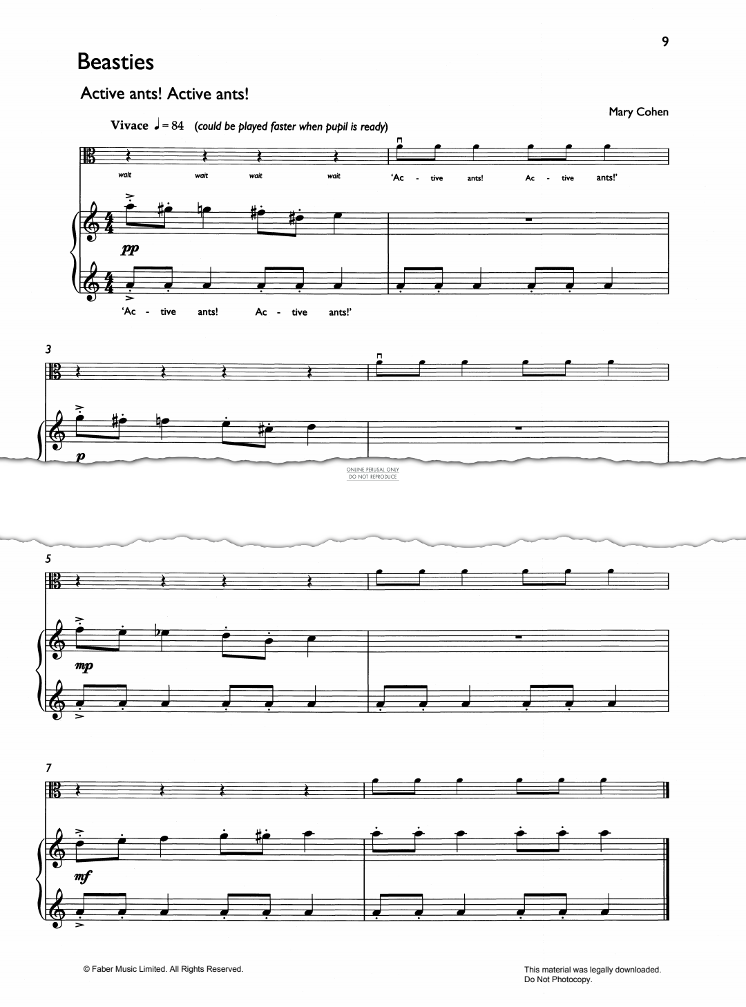 Produktgalerie: Seite 1 von 1 Beasties!, Mary Cohen, Klavier, Viola