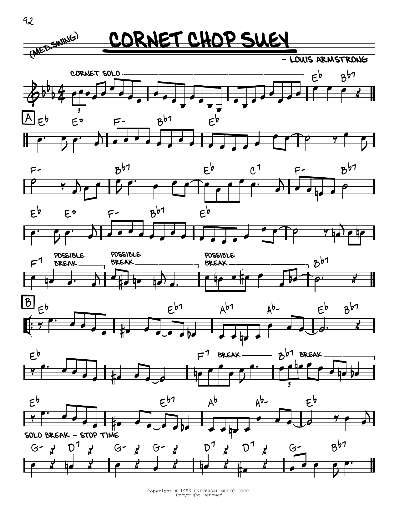 Product picture to: Cornet Chop Suey (arr. Robert Rawlins)