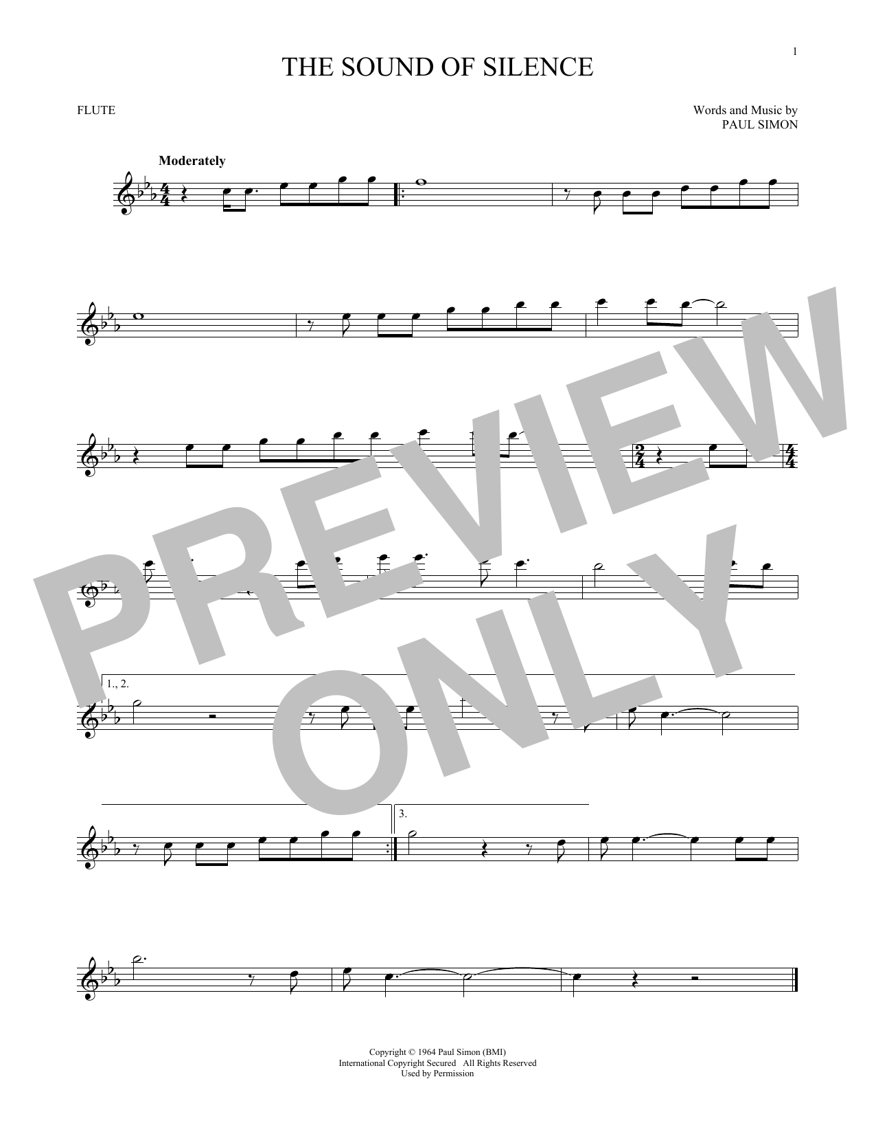 Product gallery: Page 1 of 1 The Sound Of Silence, Simon & Garfunkel