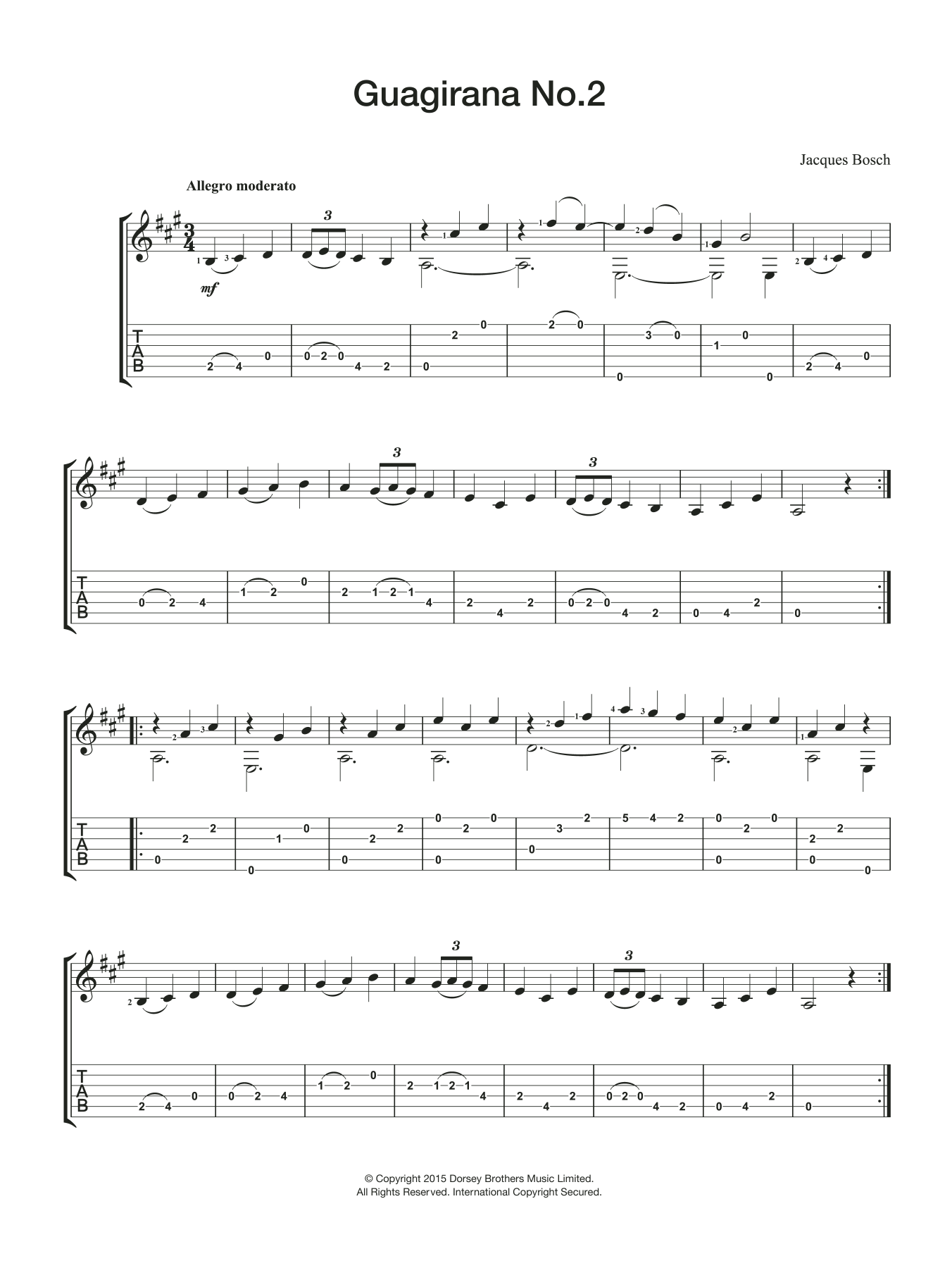 Produktbild zu: Guagirana No. 2