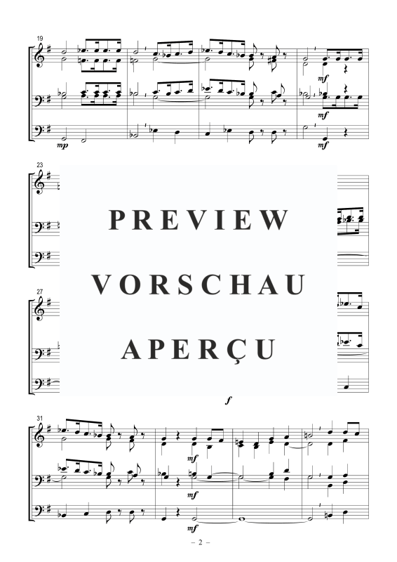 Produktgalerie: Seite 3 von 7 Grand Choeur, , Posaunenchor