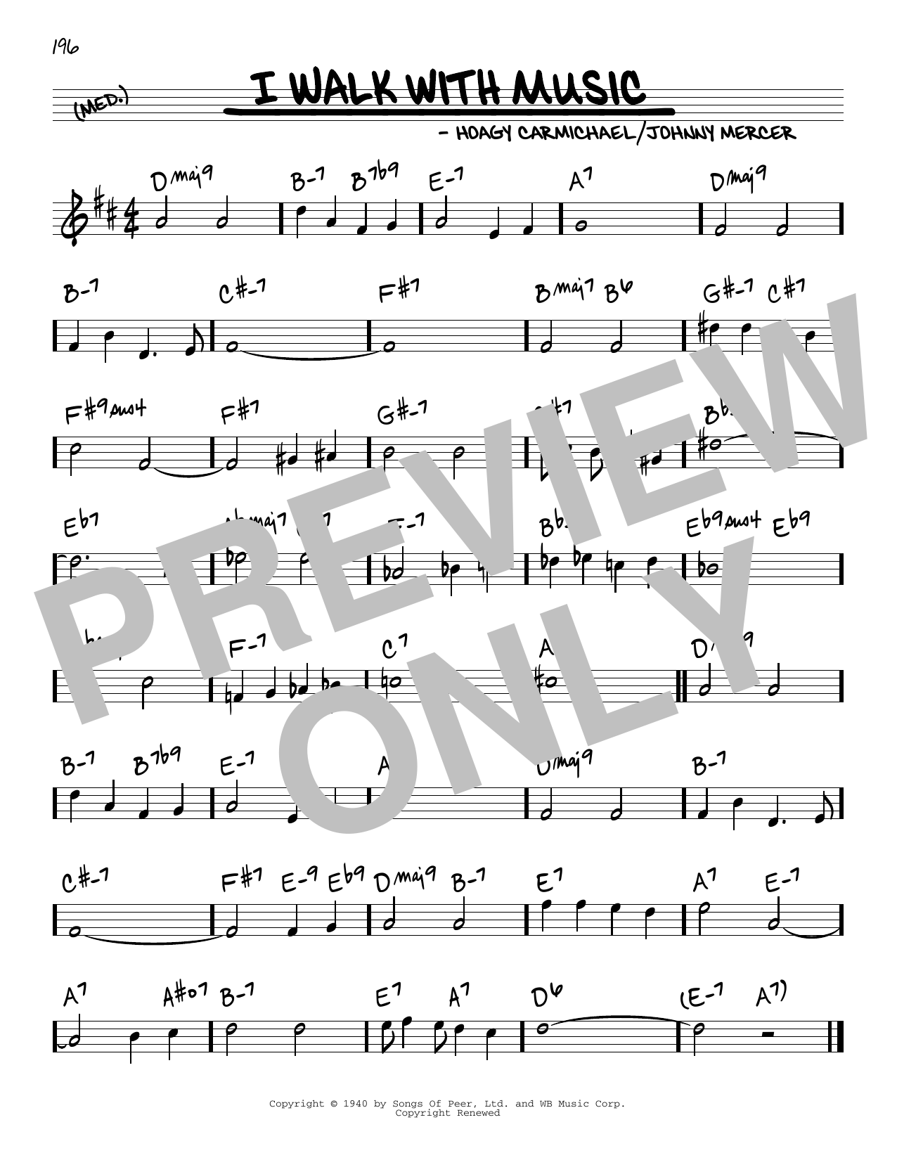 Product picture to: I Walk With Music