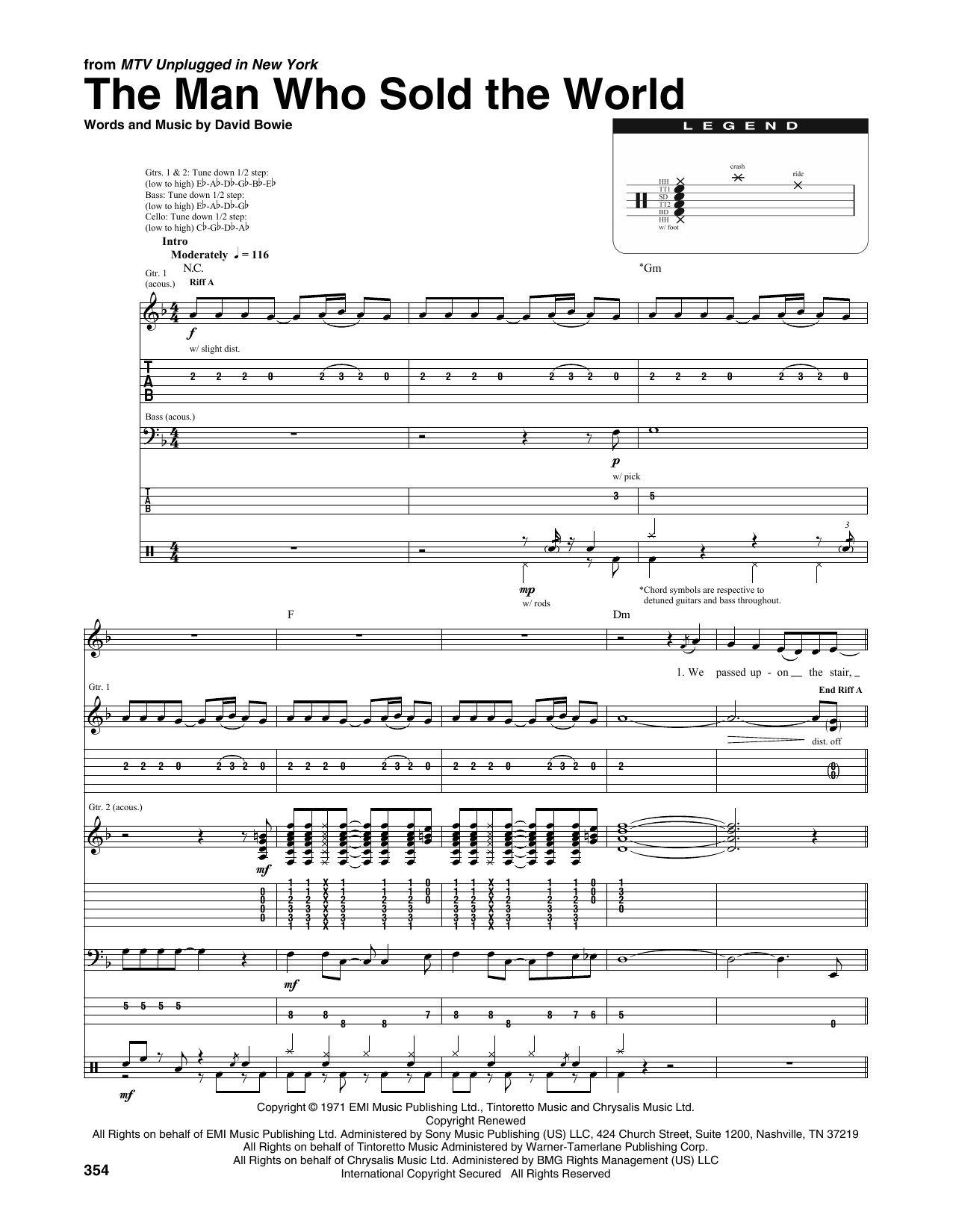 Produktgalerie: Seite 1 von 1 The Man Who Sold The World, Nirvana