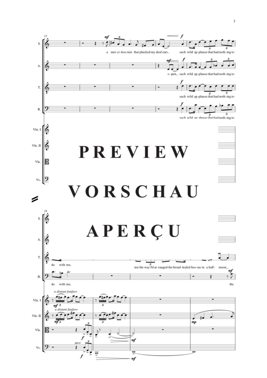 gallery: Downpour , , (Gemischter Chor + Streicher) alle Stimmen