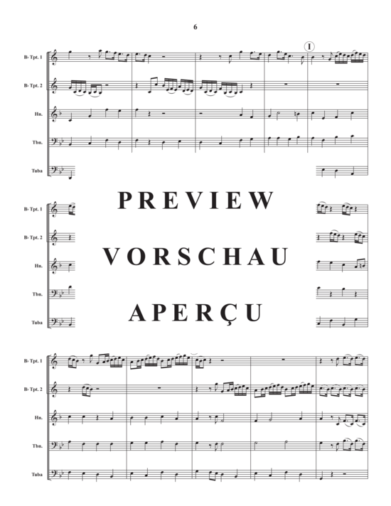 Produktgalerie: Seite 8 von 19 Rejoice Greatly, Daughter of Zion , , (Blechbläser Quintett)