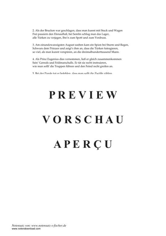 Product gallery: Page 3 of 3 Prinz Eugen , , Piano and Voice