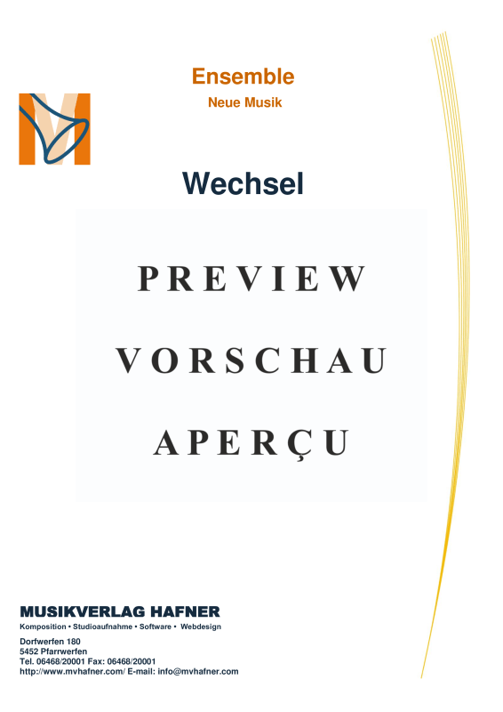 gallery: Wechsel, , (Mixed ensemble vocals, wind instruments and hustlers)