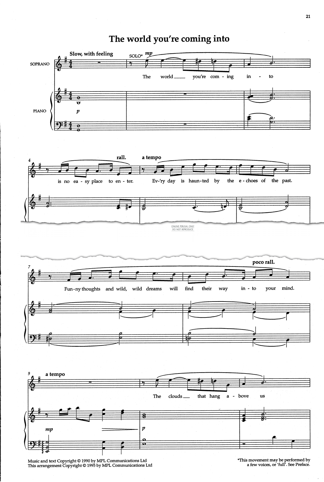 gallery: The World You're Coming Into, Paul McCartney, Gesang, Klavier