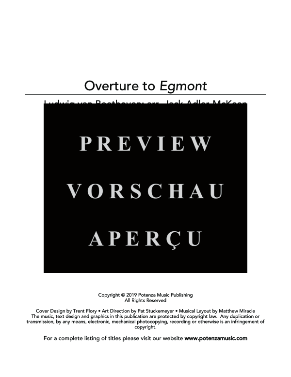 Produktgalerie: Seite 3 von 11 Overture to Egmont, , (Tuba Ensemble)