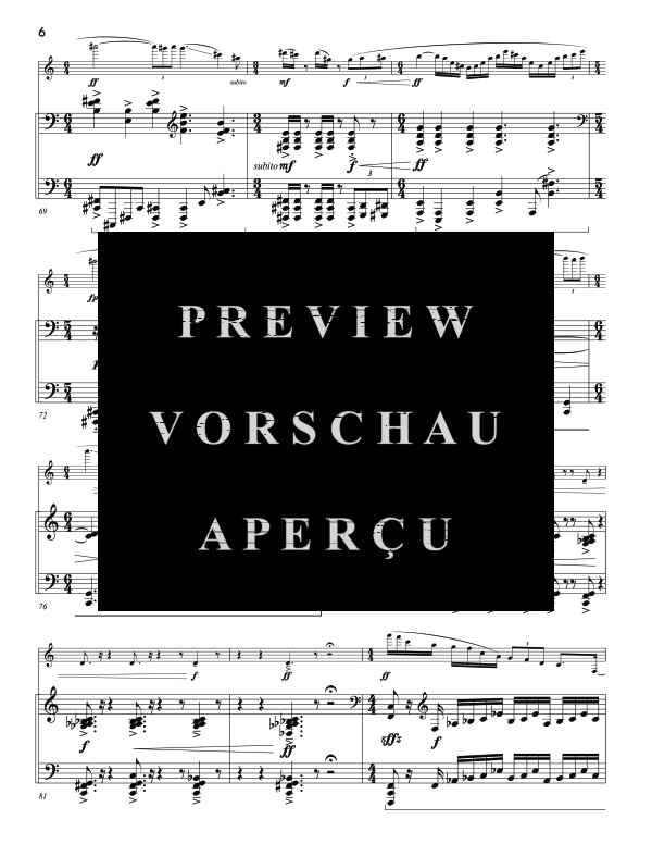 Product gallery: Page 10 of 11 Madison Avenue, , (clarinet in Bb and piano)