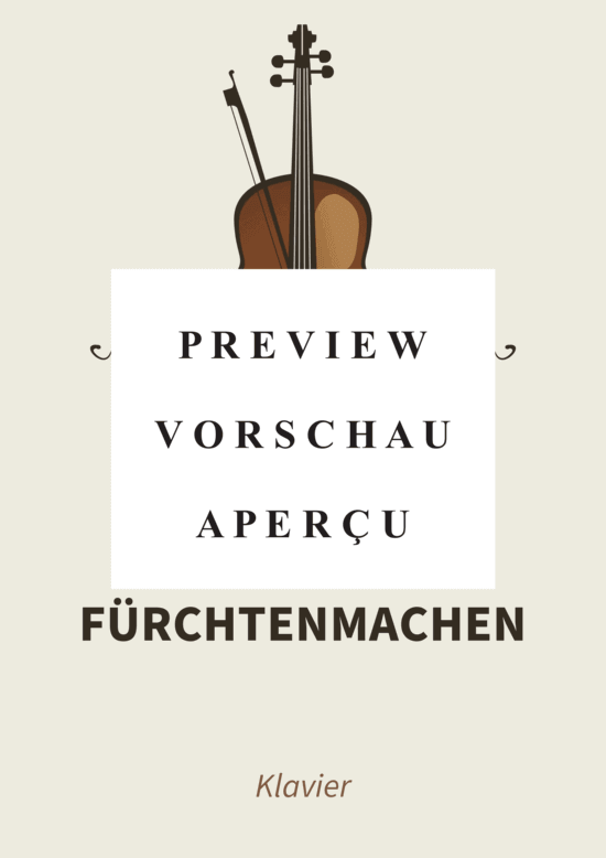 gallery: Fürchtenmachen - Kinderszenen op. 15, Nr. 11 , , (Klavier Solo)