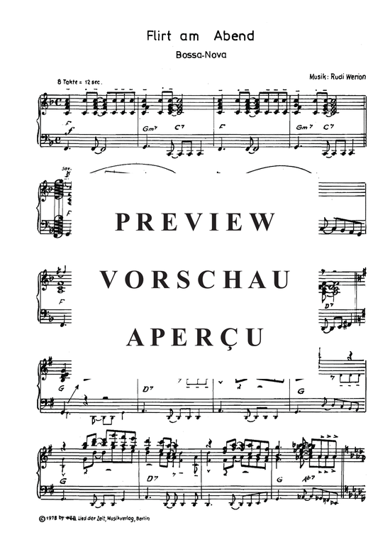 Product gallery: Page 4 of 4 Flirt am Abend , , Piano Solo