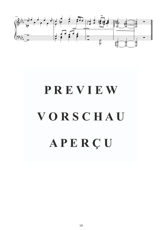 Produktgalerie: Seite 11 von 11 Fantasie und Fuge c-Moll BWV 537, , Klavier Solo