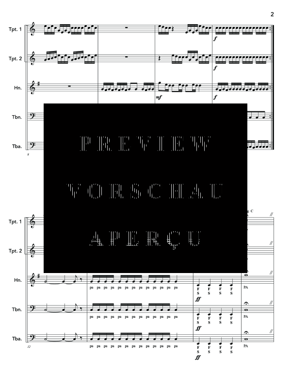 Produktgalerie: Seite 7 von 11 Wolfgang´s Frolics, , (Blechbläser Quintett)