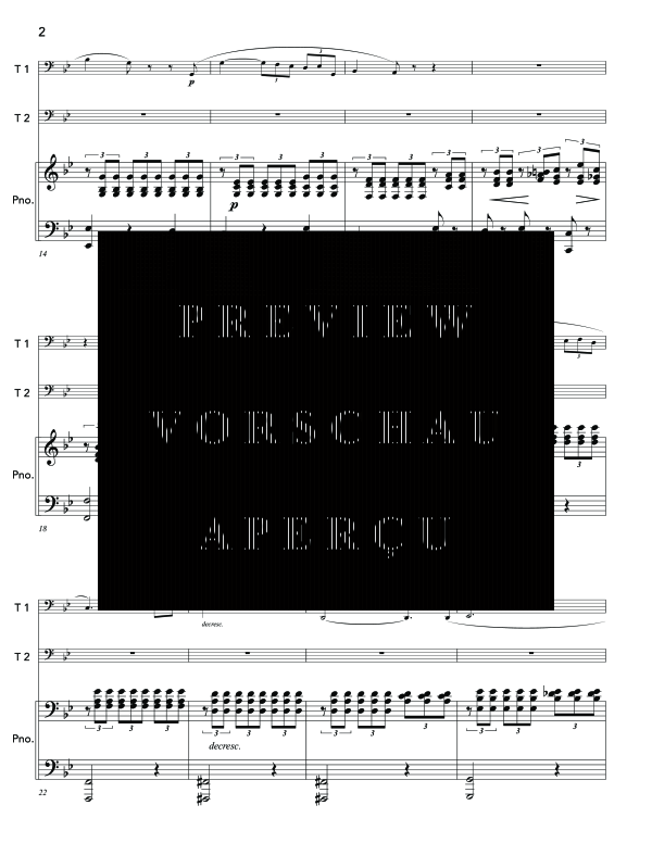 Produktgalerie: Seite 6 von 11 Der Hirt auf dem Felsen , , (Trio 2x Tuba + Klavier)