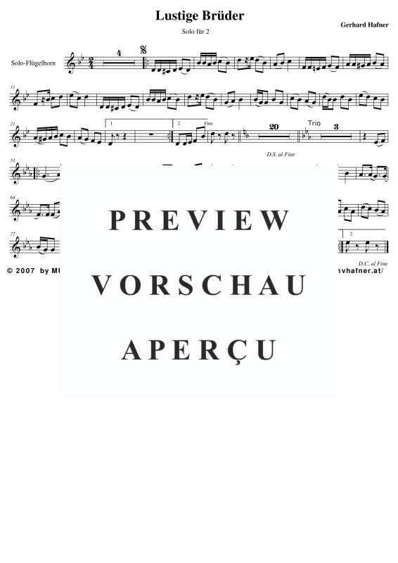 Product gallery: Page 7 of 11 Lustige Brüder, , (large wind orchestra)