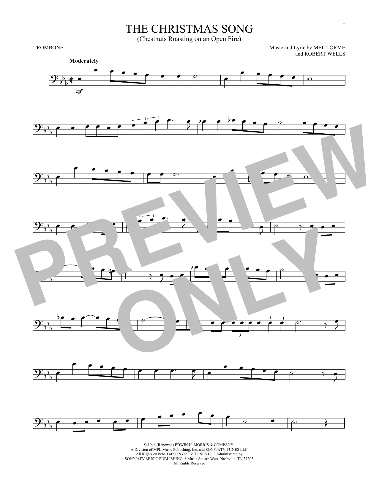 Product gallery: Page 1 of 1 The Christmas Song (Chestnuts Roasting On An Open Fire), Mel Tormé