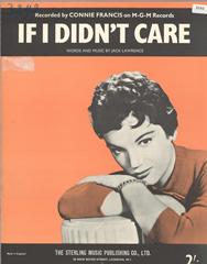 cover: If I Didn't Care, Connie Francis, Gesang, Gitarre, Klavier