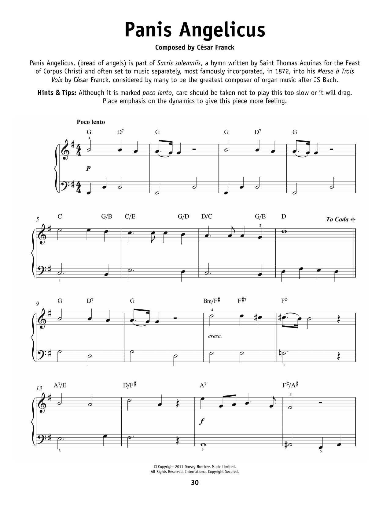 Produktbild zu: Panis Angelicus (O Lord Most Holy)