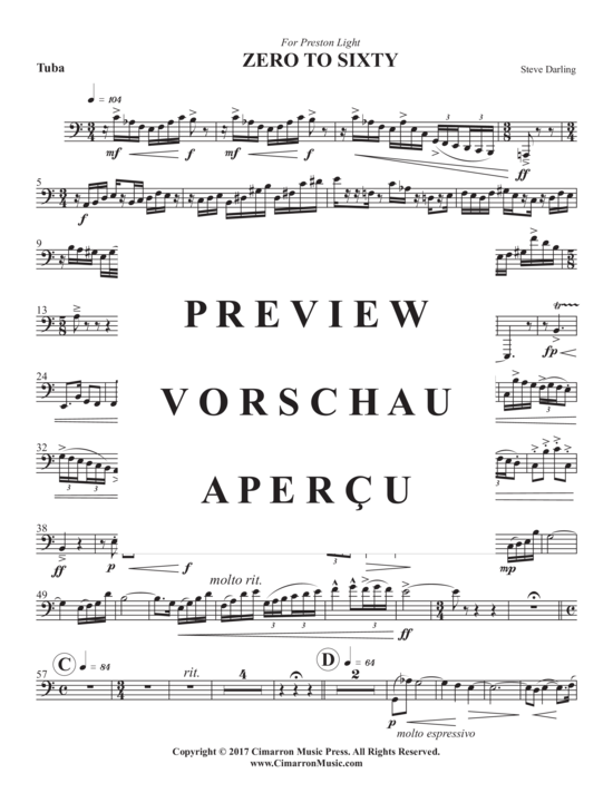 Product gallery: Page 10 of 11 Zero to Sixty , , (tuba + piano)