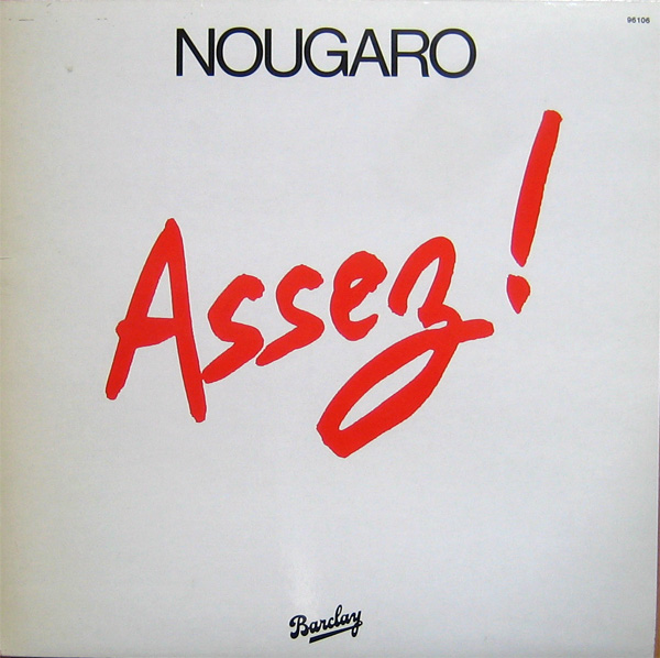 cover: Assez, Claude Nougaro, Gesang, Klavier