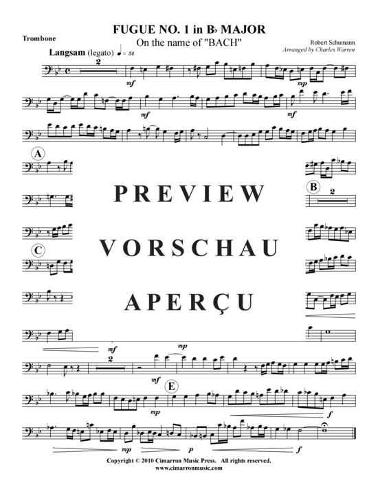 Produktgalerie: Seite 7 von 10 Fuge Nr. 1 in Bb , , (Blechbläserquintett)