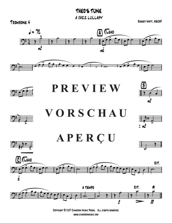 Product gallery: Page 7 of 7 Theos Tune , , (Trombone Quartet)
