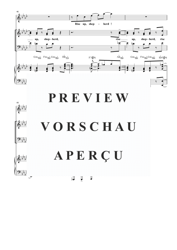 gallery: Rise Up Shepherd And Follow (Follow the Star), , Gemischter Chor SAB und Klavier