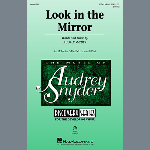 cover: Look In The Mirror, Audrey Snyder