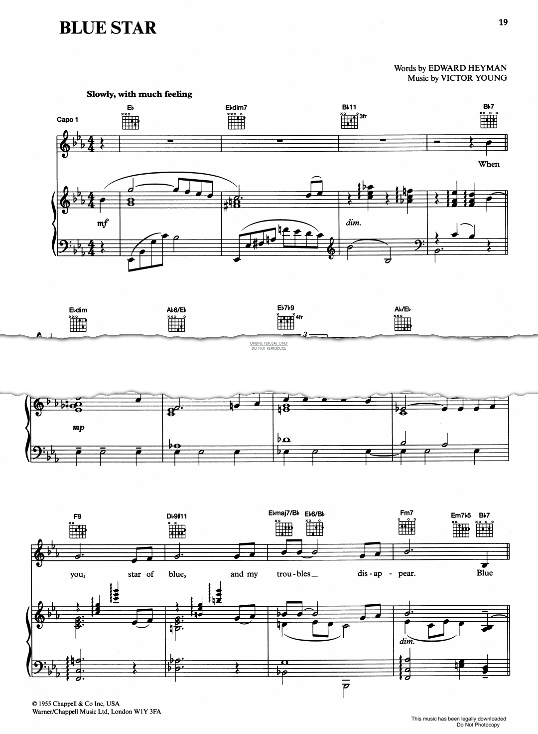 Product gallery: Page 1 of 1 Blue Star, Bing Crosby