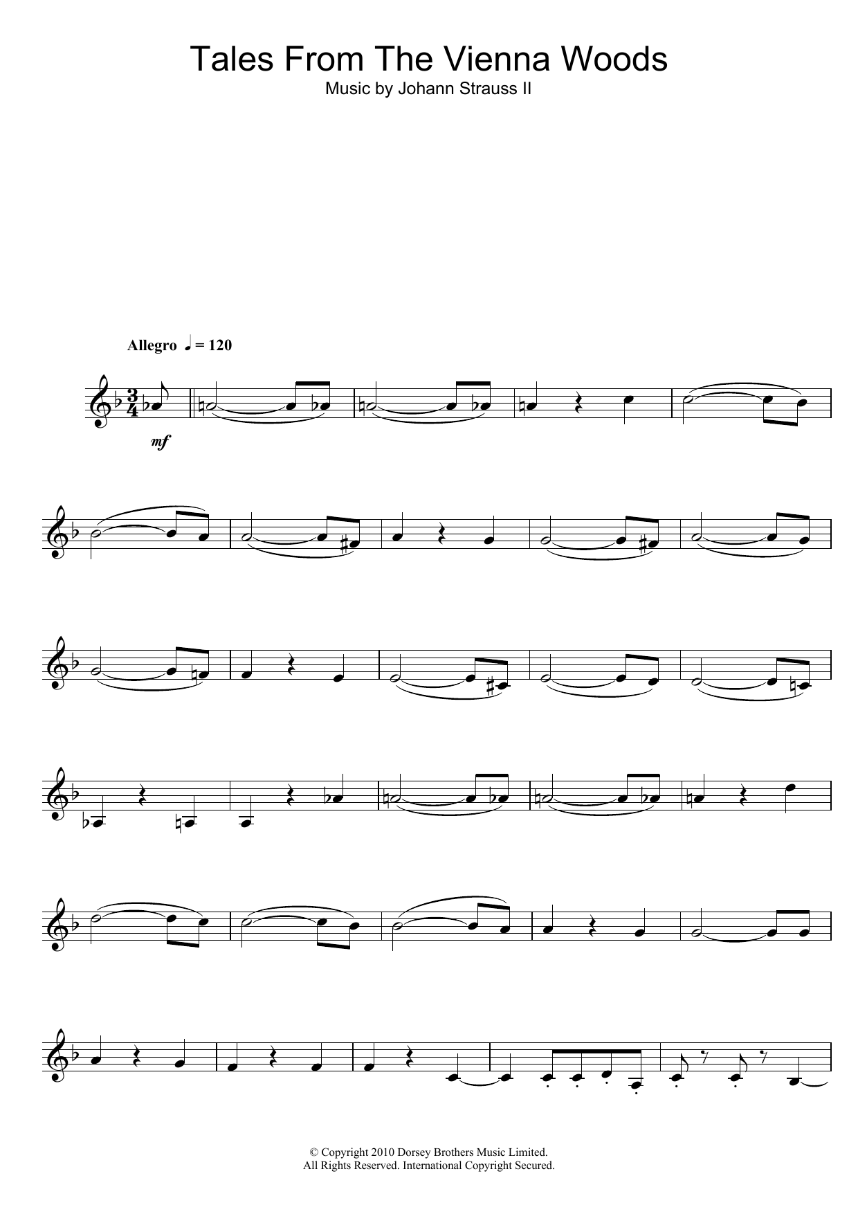 Product gallery: Page 1 of 1 Tales From The Vienna Woods, Johann Strauss II