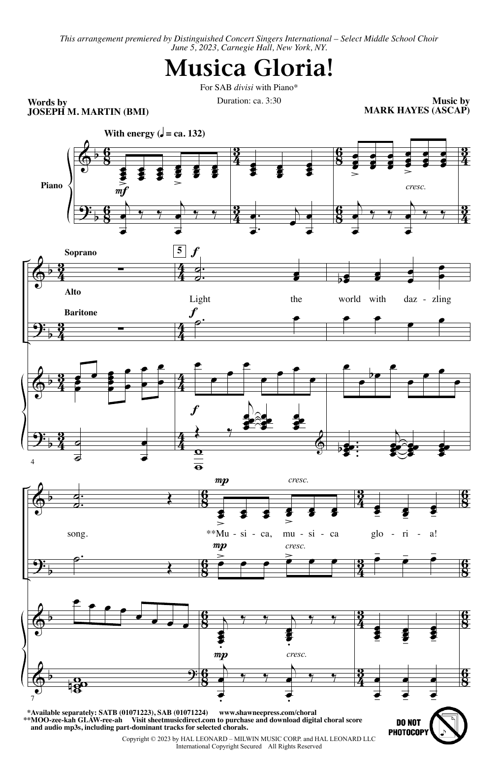 Produktbild zu: Musica Gloria!