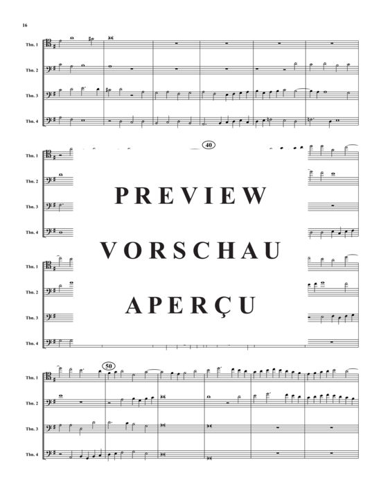 Product gallery: Page 17 of 21 8 Ricercari , , (Trombone Quartet)