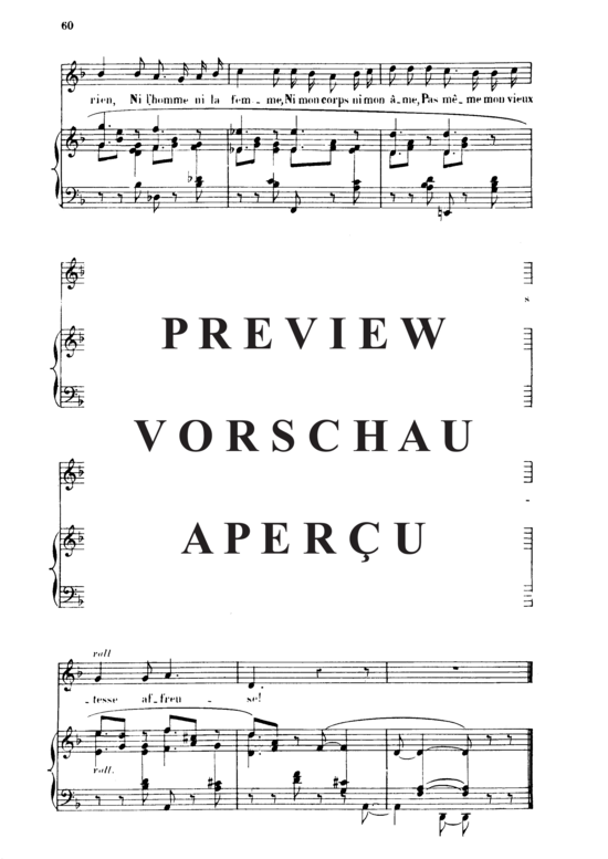 Product gallery: Page 6 of 6 Tristesse Op. 6 No.2, , High Voice and Piano