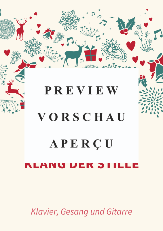 Product gallery: Page 2 of 11 Klang der Stille - Friedvolle Weihnachtsmelodien, , (vocals and piano, guitar)