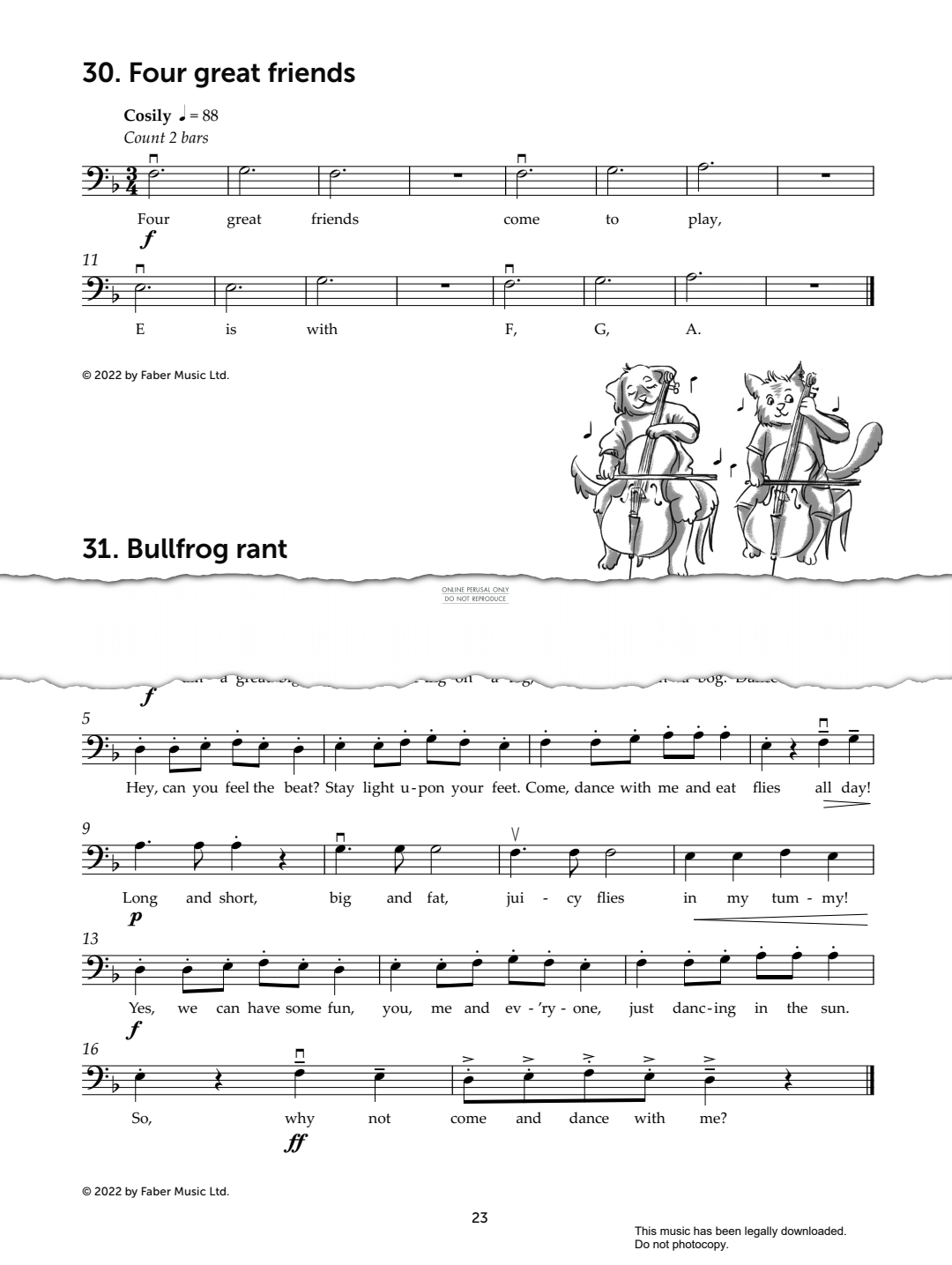 Produktgalerie: Seite 1 von 1 Bullfrog Rant, Mark Wilson, Klavier, Violoncello